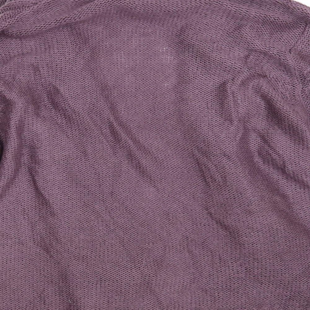 Womens UK Size 20 Being Casual Purple Cardigan Jumper