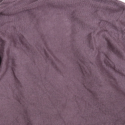 Womens UK Size 20 Being Casual Purple Cardigan Jumper