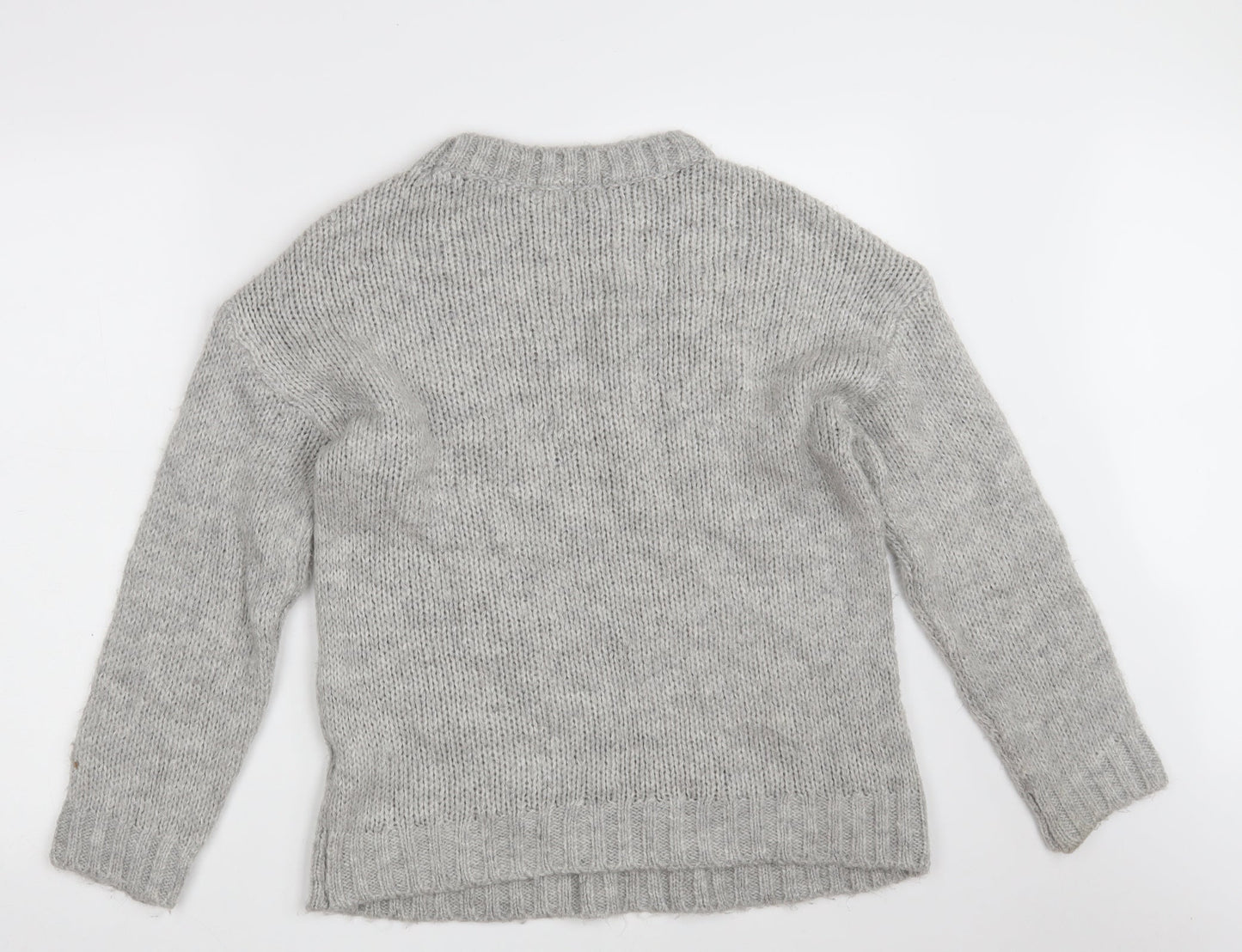 Womens UK Size S NEXT Grey Pullover Jumper