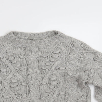 Womens UK Size S NEXT Grey Pullover Jumper