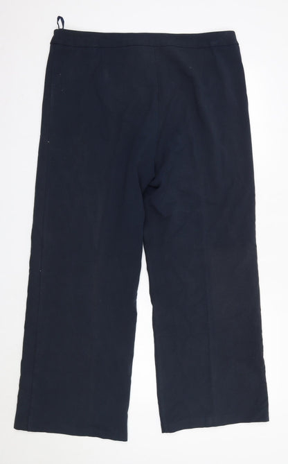 Womens UK Size L Joella Di Marco Regular Fit  Blue Trousers