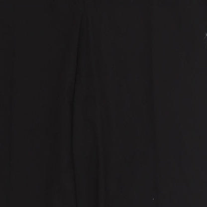 Womens UK Size 10 Dorothy Perkins Regular Fit Dress Pants Black Trousers