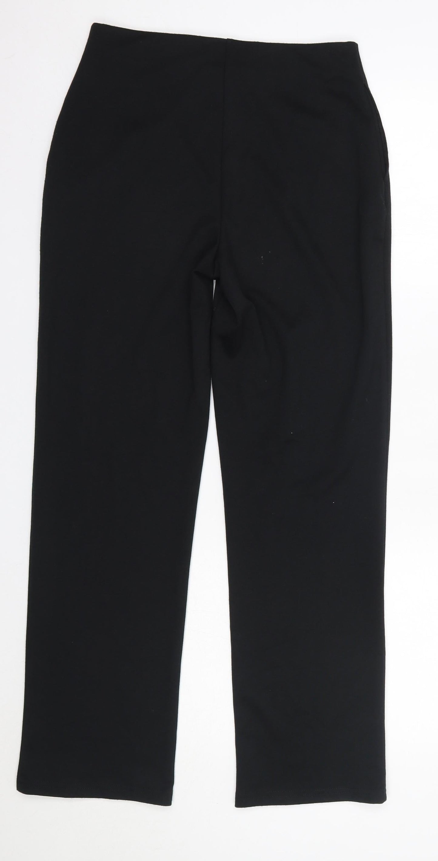 Matalan Womens Black  Polyester Dress Pants Trousers Size 8 L20 in Regular