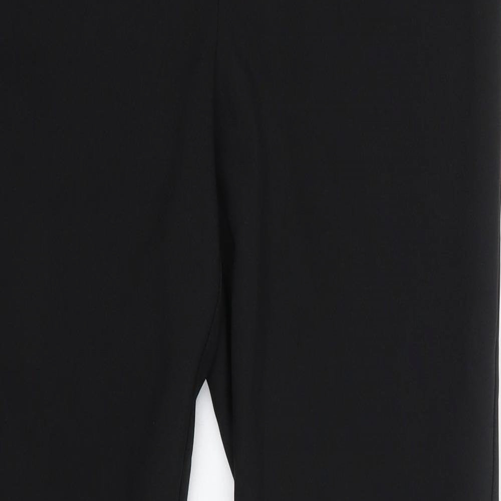 Womens UK Size 10 MK one Regular Fit Dress Pants Black Trousers