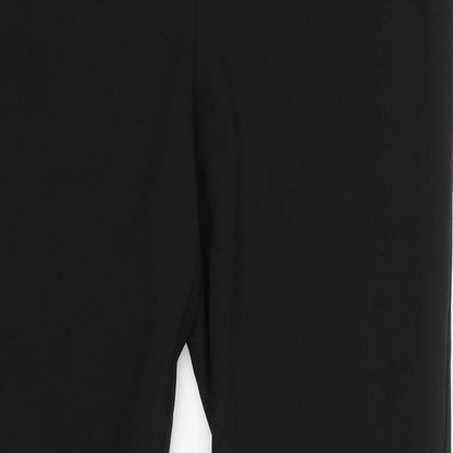 Womens UK Size 10 MK one Regular Fit Dress Pants Black Trousers