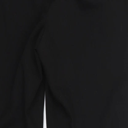 Womens UK Size 10 New Look Regular Fit Dress Pants Black Trousers