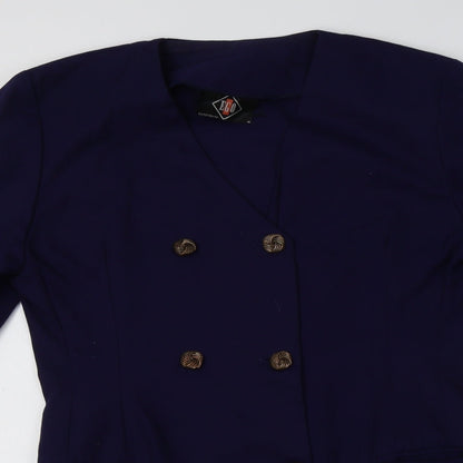 Ego Womens Purple   Jacket Blazer Size 10