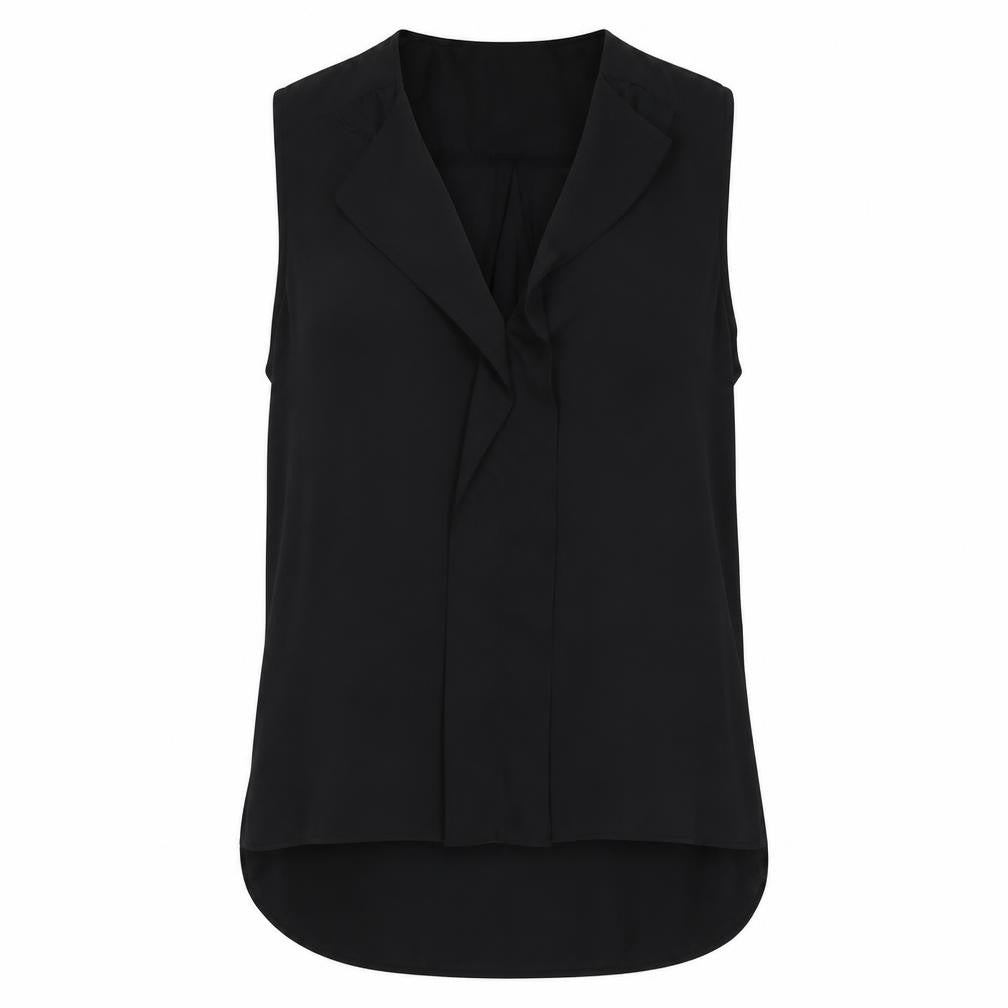 Womens UK Size 12 Primark Black Basic Blouse