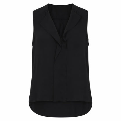 Womens UK Size 12 Primark Black Basic Blouse