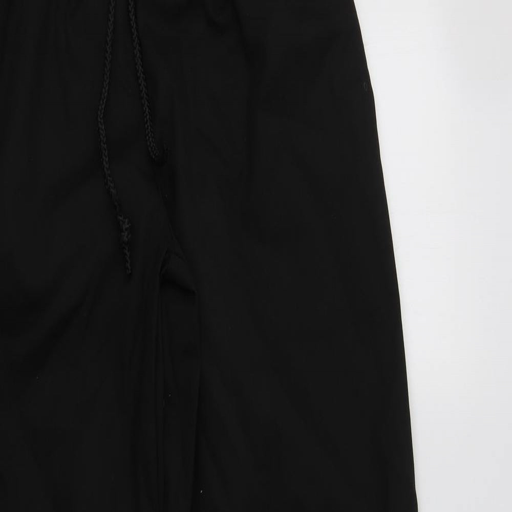 Pegasus Mens Black  Cotton Trousers  Size S L33 in Regular