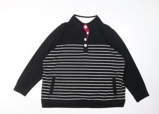 Womens UK Size XL BM Multicoloured Pullover Jumper
