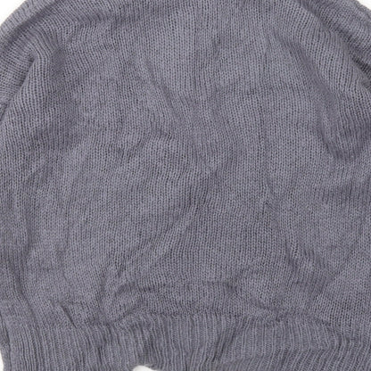 Womens UK Size S New Look Grey Pullover Jumper