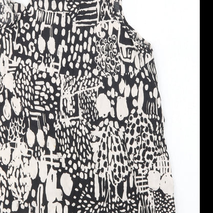 Womens UK Size 14 New Look Multicoloured Basic Blouse