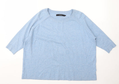 Womens UK Size S VERO MODA Blue Pullover Jumper