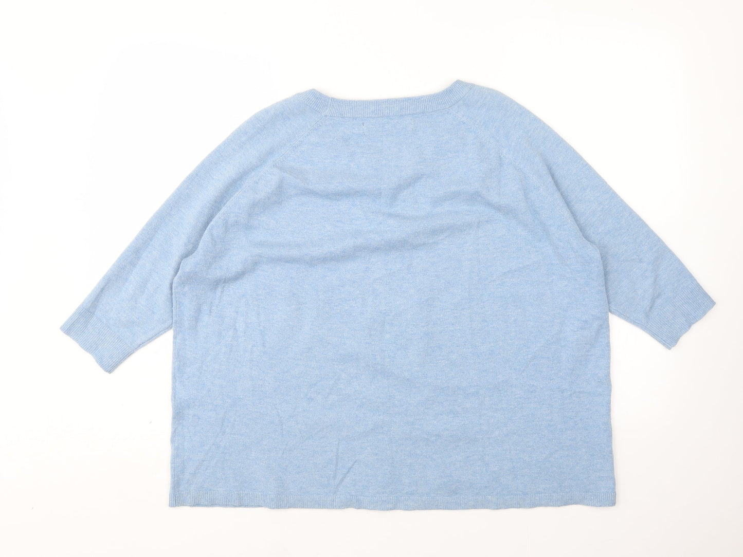 Womens UK Size S VERO MODA Blue Pullover Jumper