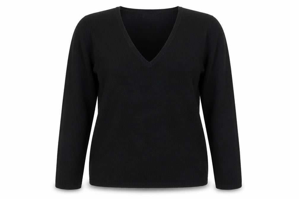 Womens UK Size 12 Matalan Black Pullover Jumper