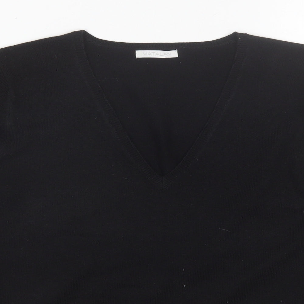Womens UK Size 12 Matalan Black Pullover Jumper