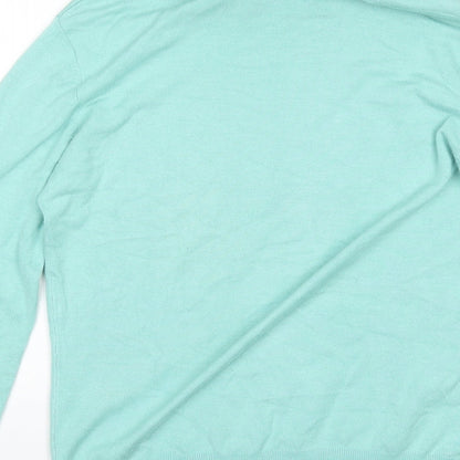 Womens UK Size S Country Casuals Green Pullover Jumper