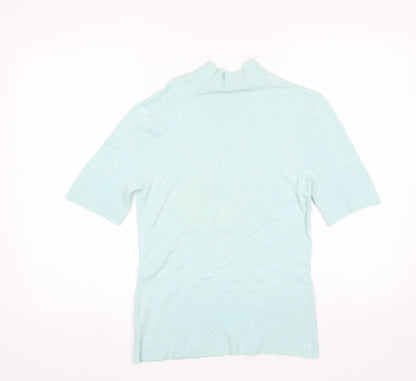 Womens UK Size 12 Wallis Blue Basic Blouse