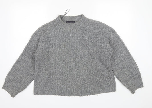Womens UK Size S Marks and Spencer Grey Pullover Jumper