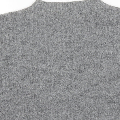 Womens UK Size S Marks and Spencer Grey Pullover Jumper