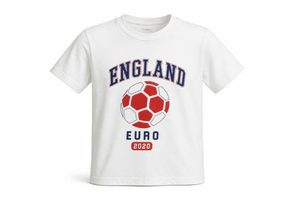 Front view of Primark boys’ white cotton basic t-shirt, size 4-5, years round neck