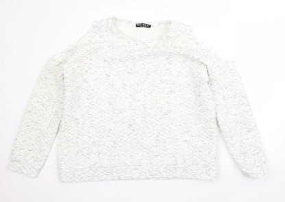 Womens UK Size 18 Select White Pullover Jumper