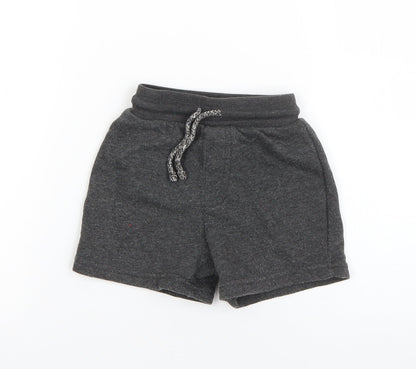 George Boys Grey  Cotton Sweatpants Trousers Size 12-18 Months