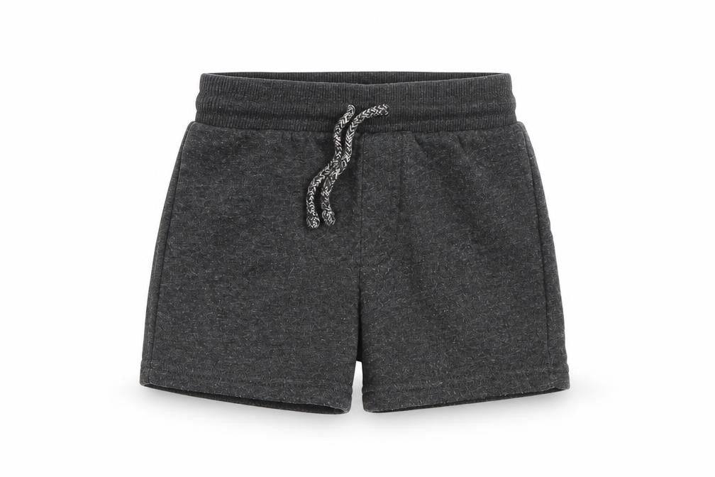 Front view of George boys’ grey cotton sweatpants, size 12-18, months