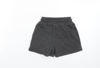 George Boys Grey  Cotton Sweatpants Trousers Size 12-18 Months