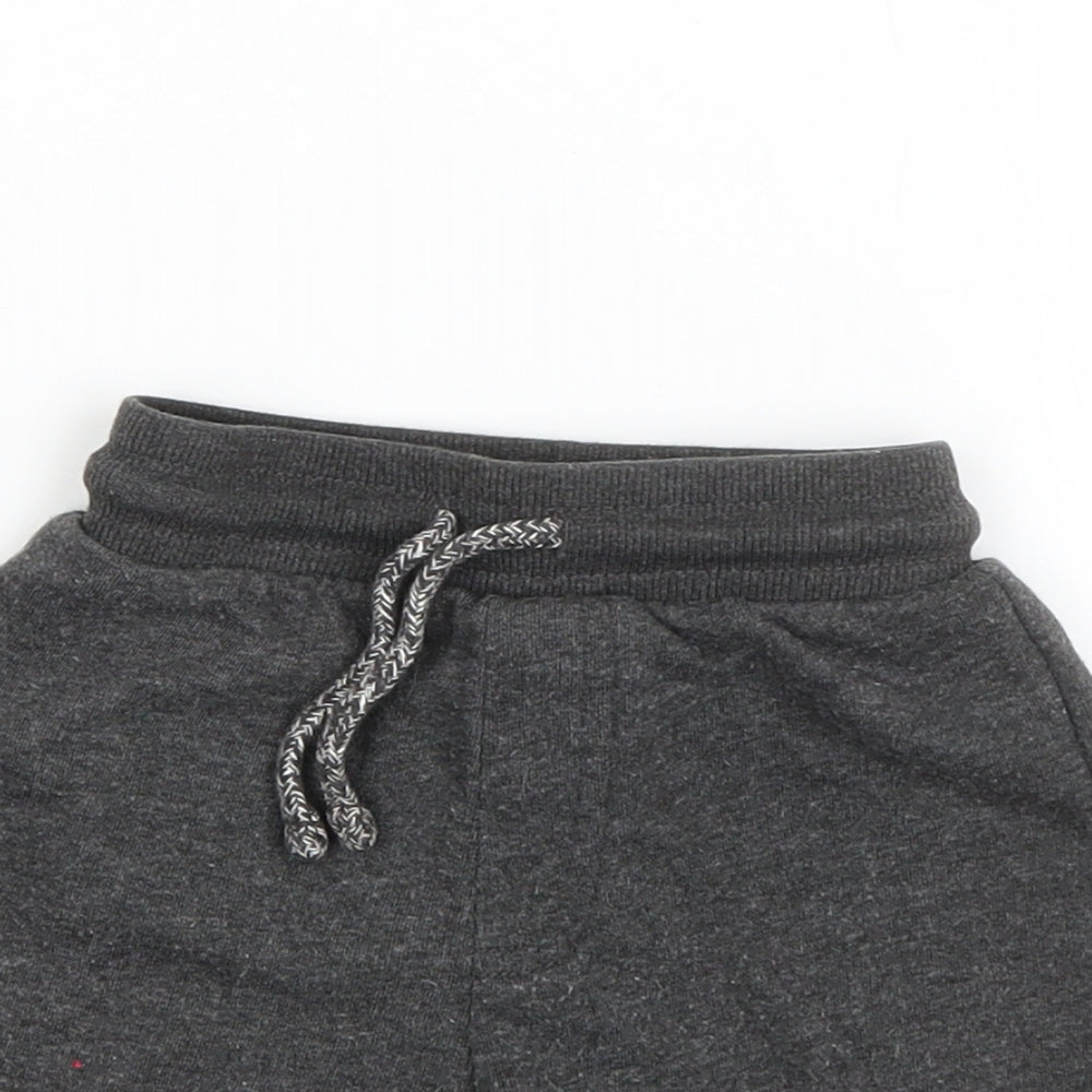 George Boys Grey  Cotton Sweatpants Trousers Size 12-18 Months