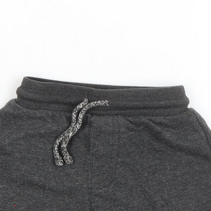 George Boys Grey  Cotton Sweatpants Trousers Size 12-18 Months