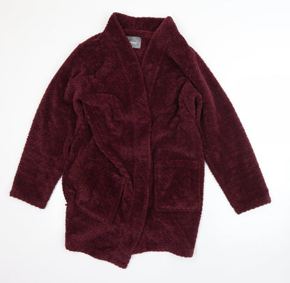 Nutmeg Girls Red  Polyester  Robe Size M