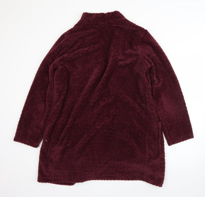 Nutmeg Girls Red  Polyester  Robe Size M