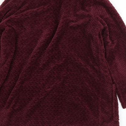 Nutmeg Girls Red  Polyester  Robe Size M