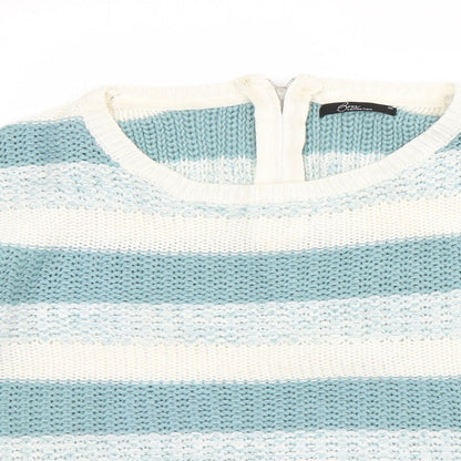 Womens UK Size M BM White Pullover Jumper