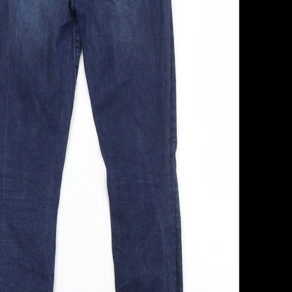 Gap Womens Blue  Cotton Skinny Jeans Size 26 L26 in Regular