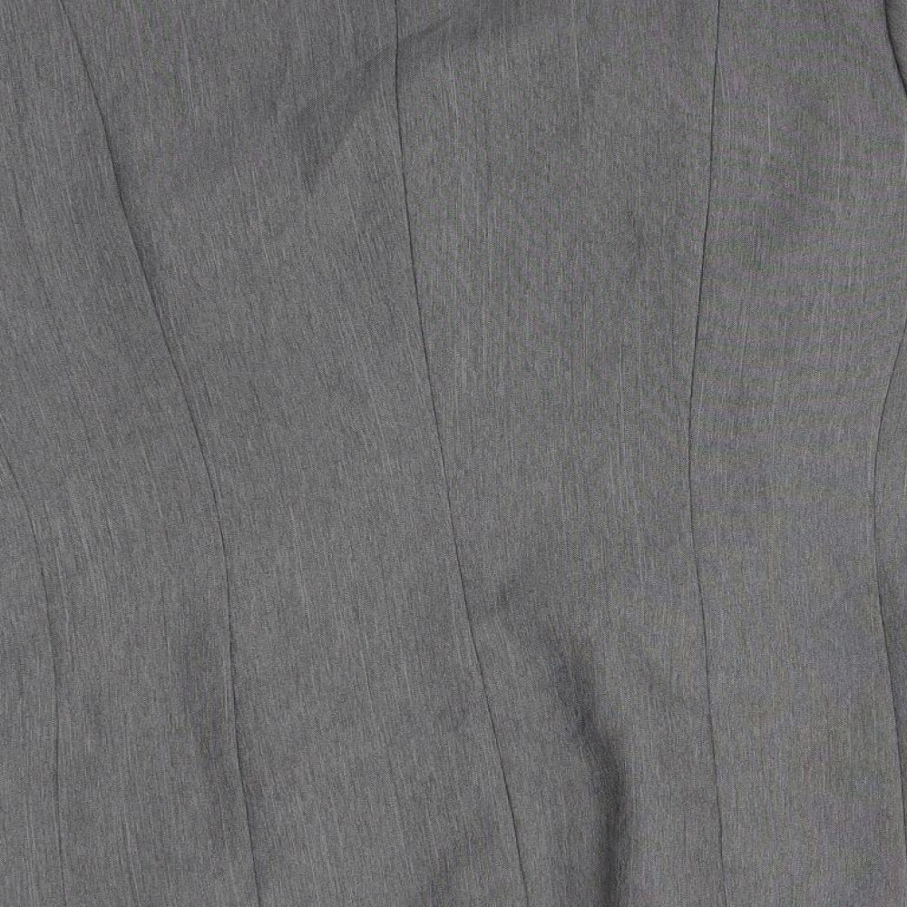 Womens UK Size 16 Preworn Regular Grey Suit Jacket