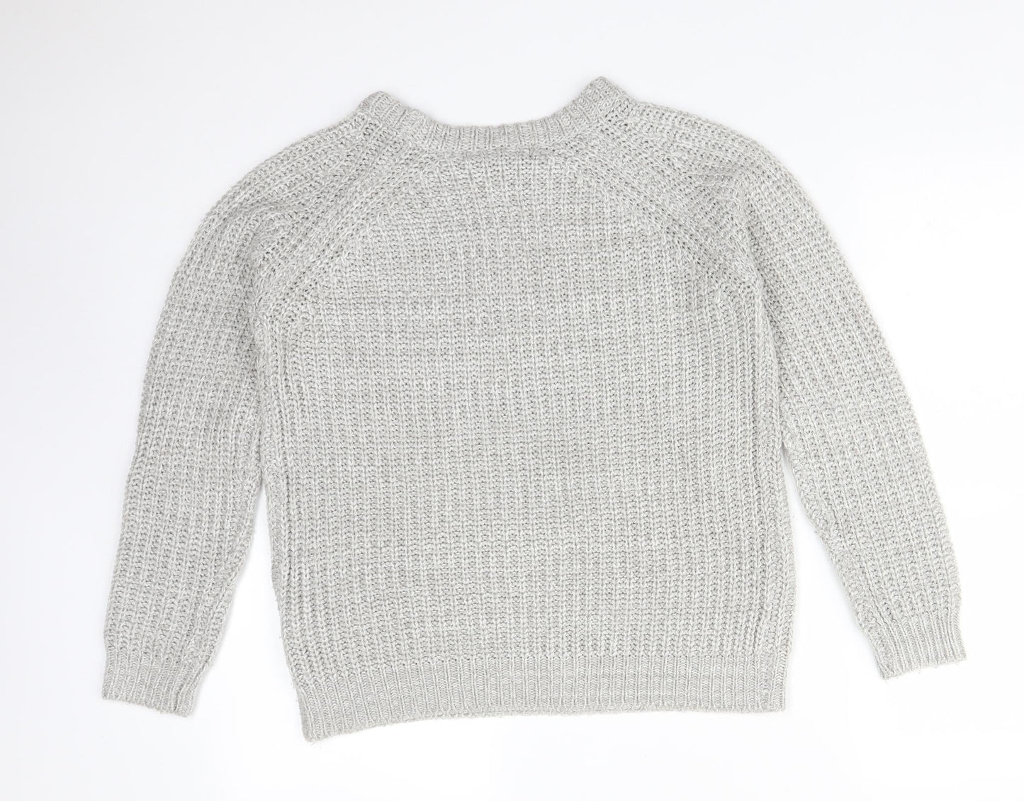 Womens UK Size 8 Atmosphere Grey Pullover Jumper