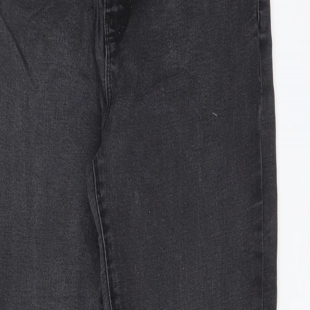 DENIM CO Womens Black  Cotton Skinny Jeans Size 12 L27 in Regular