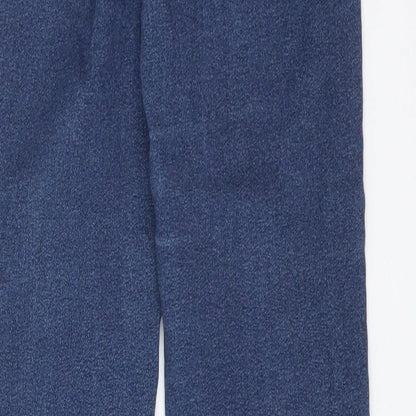 Miss Selfridge Womens Blue  Cotton Jegging Jeans Size 6 L27 in Regular