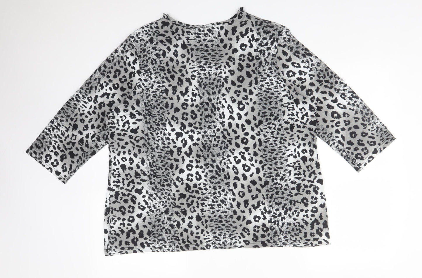 Womens UK Size XL CANDA Multicoloured Basic T-Shirt