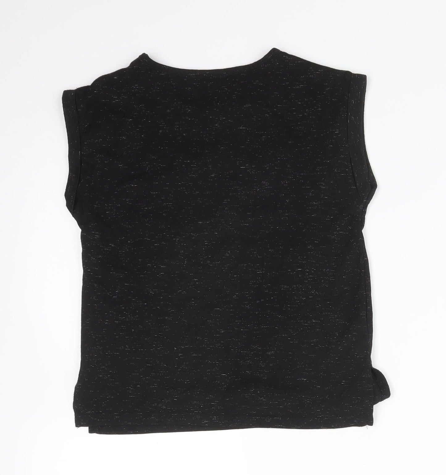 Star Wars Girls Black  Polyester Basic T-Shirt Size 8 Years Crew Neck  - DONT MESS WITH THE PRINCESS. STAR WARS