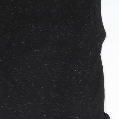 Star Wars Girls Black  Polyester Basic T-Shirt Size 8 Years Crew Neck  - DONT MESS WITH THE PRINCESS. STAR WARS
