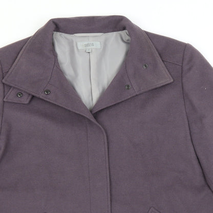 Womens UK Size 18 Marks and Spencer Grey Overcoat