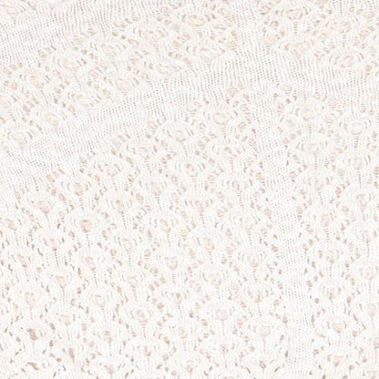 George Womens Pink Round Neck  Cotton Pullover Jumper Size 12