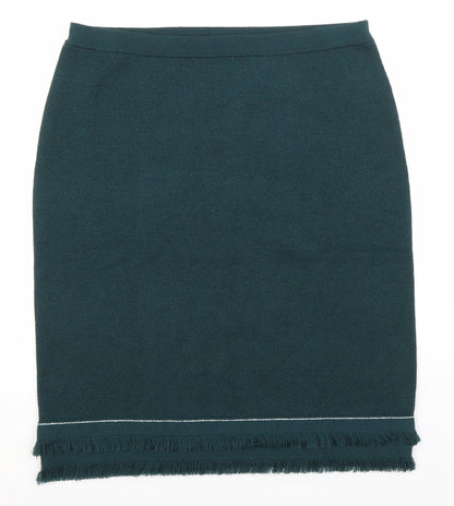 Kaleidoscope Womens Grey  Acrylic Straight & Pencil Skirt Size 16