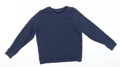 Womens UK Size 12 Marks and Spencer Blue Pullover Jumper