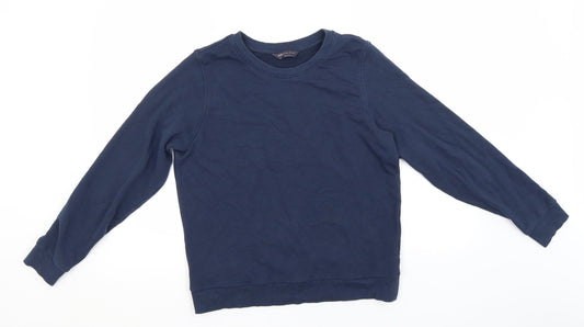 Womens UK Size 12 Marks and Spencer Blue Pullover Jumper