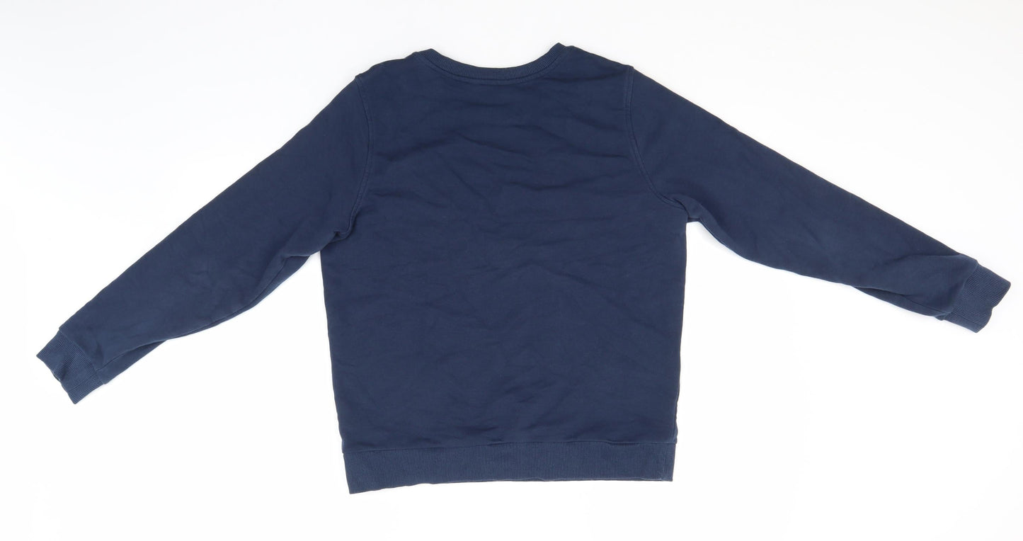 Womens UK Size 12 Marks and Spencer Blue Pullover Jumper